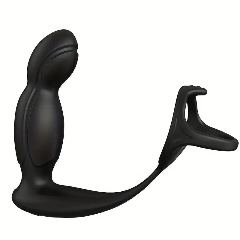 Prostate Massager with Rooster Ring