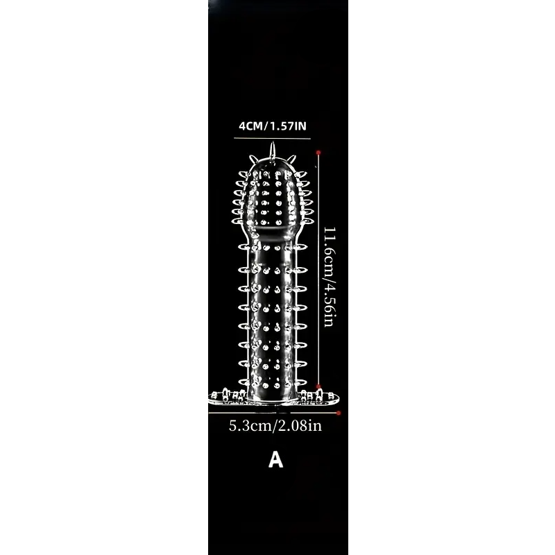 Ribbed Penis Cover - Model A