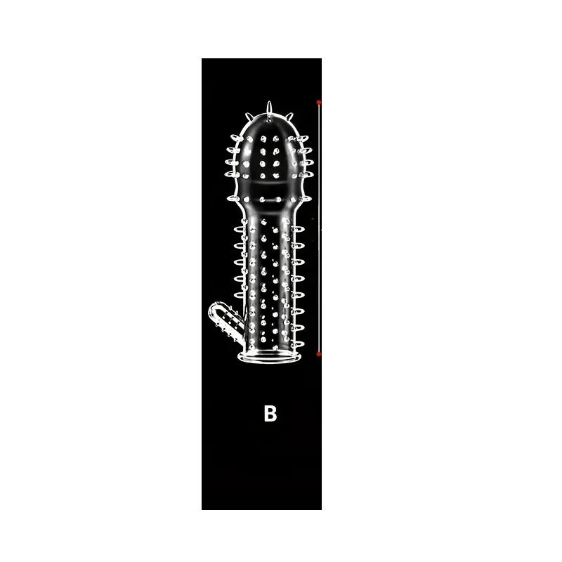 Ribbed Penis Cover - Model B