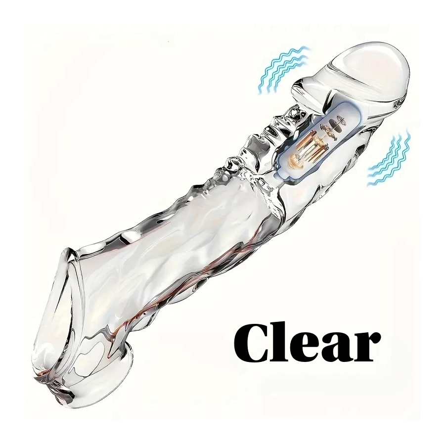 Penis Sleeve Extender Clear
