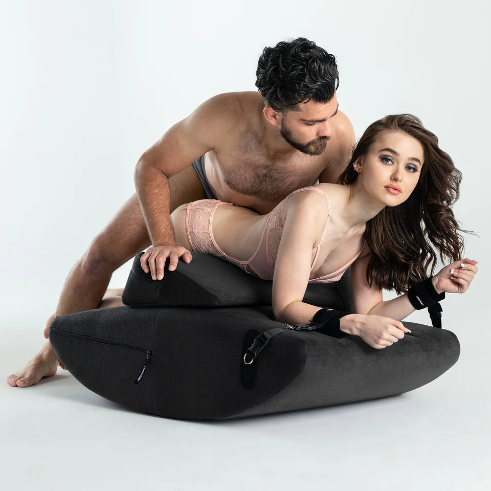 Liberator Liberator Scoop Rocker Combo Sex Positioning Shape Valkyrie Edition - Black
